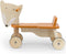 Trixie Houten Fiets - Mr. Fox - Loopfiets met 4 wielen - Speelgoed voor Kinderen - Vanaf 1 jaar - Voor Jongens en Meisjes - FSC
