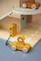 Trixie Houten Garage met accessoires - Educatief speelgoed - Houten speelgoed - Pretend play - Motoriek