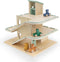 Trixie Houten Garage met accessoires - Educatief speelgoed - Houten speelgoed - Pretend play - Motoriek