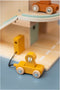 Trixie Houten Garage met accessoires - Educatief speelgoed - Houten speelgoed - Pretend play - Motoriek