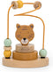 Trixie Houten Kralenframe - Mr. Tiger - Houten Bead Maze - Educatief speelgoed - Voor Jongens & Meisjes - Tijger