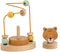 Trixie Houten Kralenframe - Mr. Tiger - Houten Bead Maze - Educatief speelgoed - Voor Jongens & Meisjes - Tijger