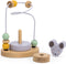 Trixie Houten Kralenframe - Mrs. Mouse- Houten Bead Maze - Educatief speelgoed - Voor Jongens & Meisjes - Muis
