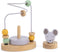 Trixie Houten Kralenframe - Mrs. Mouse- Houten Bead Maze - Educatief speelgoed - Voor Jongens & Meisjes - Muis