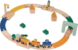 Trixie Houten Speelgoed - Treinset - Dieren trein - Treinbaan met accessoires - Vanaf 3 jaar - Voor Jongens en Meisjes - FSC