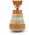 Trixie Houten Stapeltoren - Mr. Fox - Houten stacking toy - Educatief speelgoed - Voor Jongens & Meisjes - Vos