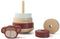 Trixie Houten Stapeltoren - Mr. Fox - Houten stacking toy - Educatief speelgoed - Voor Jongens & Meisjes - Vos