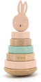 Trixie Houten Stapeltoren - Mr. Fox - Houten stacking toy - Educatief speelgoed - Voor Jongens & Meisjes - Vos