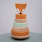 Trixie Houten Stapeltoren - Mr. Fox - Houten stacking toy - Educatief speelgoed - Voor Jongens & Meisjes - Vos