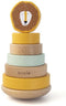 Trixie Houten Stapeltoren - Mr. Fox - Houten stacking toy - Educatief speelgoed - Voor Jongens & Meisjes - Vos
