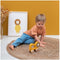 Trixie Houten Trekspeeltje - Mr. Lion - Voor de eerste stapjes - Babyspeelgoed - Voor Jongens & Meisjes - Leeuw