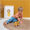 Trixie Houten Trekspeeltje - Mr. Lion - Voor de eerste stapjes - Babyspeelgoed - Voor Jongens & Meisjes - Leeuw
