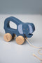Trixie Houten Trekspeeltje - Mrs. Elephant - Voor de eerste stapjes - Babyspeelgoed - Voor Jongens & Meisjes - Olifant