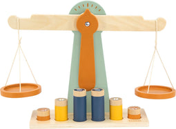 Trixie Houten Weegschaal Met 6 Gewichten