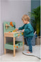Trixie Houten Werkbank - Educatief - Houten speelgoed - Motoriek- Pretend Play - Voor Peuters & Kleuters