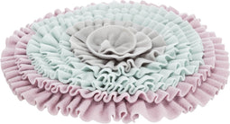 Trixie junior speelgoed snuffelmat zacht roze / mintgroen / grijs - Default Title