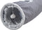 Trixie - Katten Speeltunnel Harvey - Velours / Pluche - Grijs - 27X116 CM