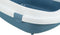 Trixie Kattenbak Primo Met Rand Blauw / Wit - XXL 71X56X25 CM