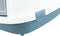 Trixie Kattenbak Primo Xxl Top Met Kap Blauw / Wit - 71X56X47 CM