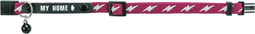 Trixie Kattenhalsband Met Adresflap My Home - Kattenhalsband - Rood