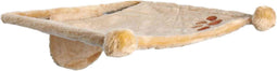 Trixie - Kattenmand - Hangmat Voor Aan De Muur - Beige - 42X41 cm
