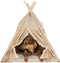 Trixie - Kattenmand - Tipi Boho - Beige - 55X55X65 cm