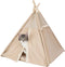 Trixie - Kattenmand - Tipi Boho - Beige - 55X55X65 cm