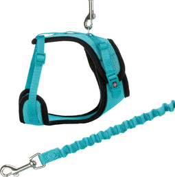 Trixie Kattentuig Mesh Y-Vorm Met Elastische Riem - Kattenharnas - 39-60 cm Assorti