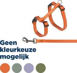 Trixie Kattentuig Met Riem Assorti - 27-45 CM/13 MM 120 CM