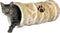 Trixie Kattentunnel Pluche Beige - 22X22X60 CM