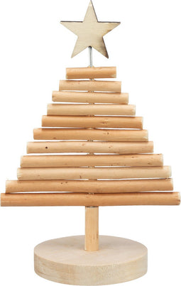 Trixie Kerstboom - Kattenspeelgoed - 11x17 cm