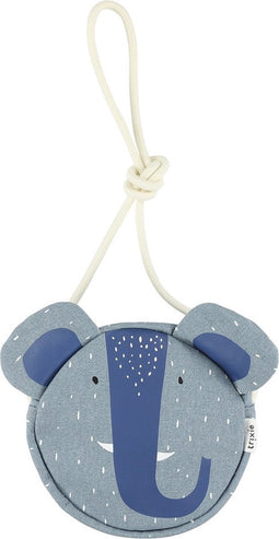 Trixie Kindertas - Mrs. Elephant - Handtas Kind - Ronde tas - Blauw