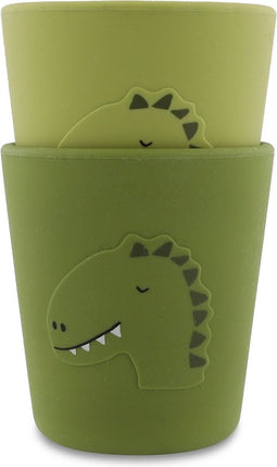 Trixie Kleine Rugzak - Mrs. Elephant- Schooltas Waterafstotend - Boekentas voor Kind - Voor Jongens en Meisjes - Geschikt als Gymtas - Blauw