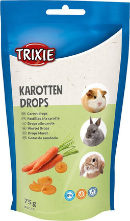 Trixie knaagdier drops wortel (75 GR)