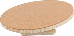Trixie - Knaagdier Speelgoed - Loopschijf Degoes/Grote Hamsters - Hout/Kurk - 30 cm