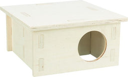 TRIXIE - Knaagdierenhuis - 4 - kamers - 25x10x25 - cm - hout