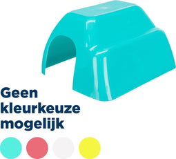 Trixie knaagdierhuis cavia kunststof assorti (26X23X15 CM)