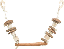 Trixie Knabbelschommel Kokosnoot/Hout/Rotan