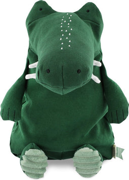 Trixie Knuffel - Mr. Crocodile - Dieren Pluche - Krokodil - Eerste knuffel voor Baby - 100% biologisch katoen - Groot