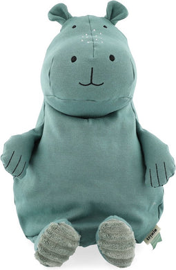 Trixie Knuffel - Mr. Hippo - Dieren Pluche - Nijlpaard - Eerste knuffel voor Baby - 100% biologisch katoen - Groot