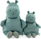 Trixie Knuffel - Mr. Hippo - Dieren Pluche - Nijlpaard - Eerste knuffel voor Baby - 100% biologisch katoen - Groot