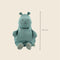 Trixie Knuffel - Mr. Hippo - Dieren Pluche - Nijlpaard - Eerste knuffel voor Baby - 100% biologisch katoen - Groot