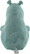 Trixie Knuffel - Mr. Hippo - Dieren Pluche - Nijlpaard - Eerste knuffel voor Baby - 100% biologisch katoen - Groot