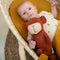 Trixie Knuffel - Mr. Monkey - Dieren Pluche - Aap - Eerste knuffel voor Baby - 100% biologisch katoen - Groot