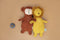 Trixie Knuffel - Mr. Monkey - Dieren Pluche - Aap - Eerste knuffel voor Baby - 100% biologisch katoen - Groot
