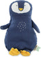 Trixie Knuffel - Mr. Penguin - Dieren Pluche - Pinguin - Eerste knuffel voor Baby - 100% biologisch katoen - Groot