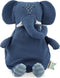 Trixie Knuffel - Mrs. Elephant - Dieren Pluche - Olifant - Eerste knuffel voor Baby - 100% biologisch katoen - Klein