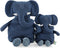 Trixie Knuffel - Mrs. Elephant - Dieren Pluche - Olifant - Eerste knuffel voor Baby - 100% biologisch katoen - Klein