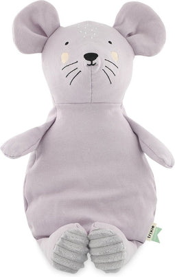 Trixie Knuffel - Mrs. Mouse - Dieren Pluche - Muis - Eerste knuffel voor Baby - 100% biologisch katoen - Groot