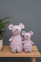 Trixie Knuffel - Mrs. Mouse - Dieren Pluche - Muis - Eerste knuffel voor Baby - 100% biologisch katoen - Klein
